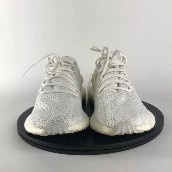 Adidas Pureboost Clima White Athletic Running Shoes BY8897 Men’s Size 10 - Picture 2 of 12